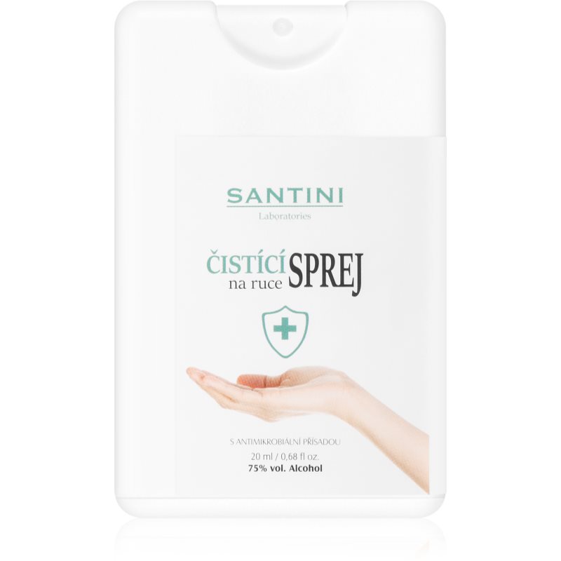 SANTINI Cosmetic Santini spray čisticí sprej na ruce s antimikrobiální přísadou 20 ml Image