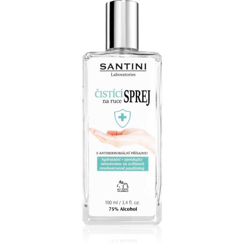 SANTINI Cosmetic Santini spray čisticí sprej na ruce s antimikrobiální přísadou 100 ml