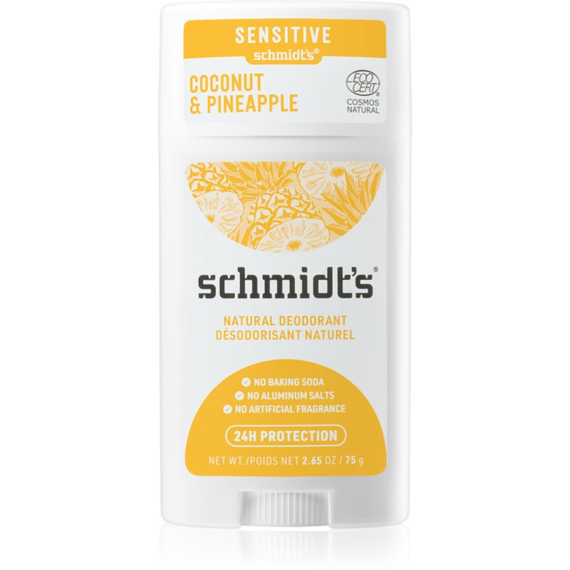 Schmidt's Coconut Pineapple tuhý deodorant 75 g