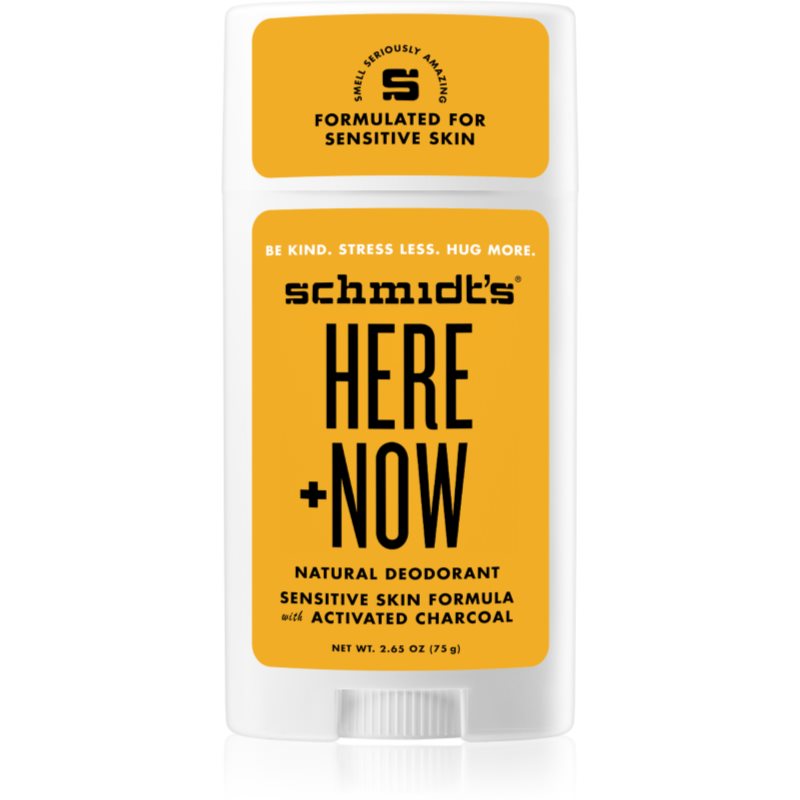 Schmidt's Here + Now tuhý deodorant 58 ml