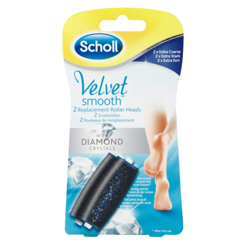 Scholl Velvet Smooth náhradní hlavice do elektrického pilníku na chodidla 2 ks Image
