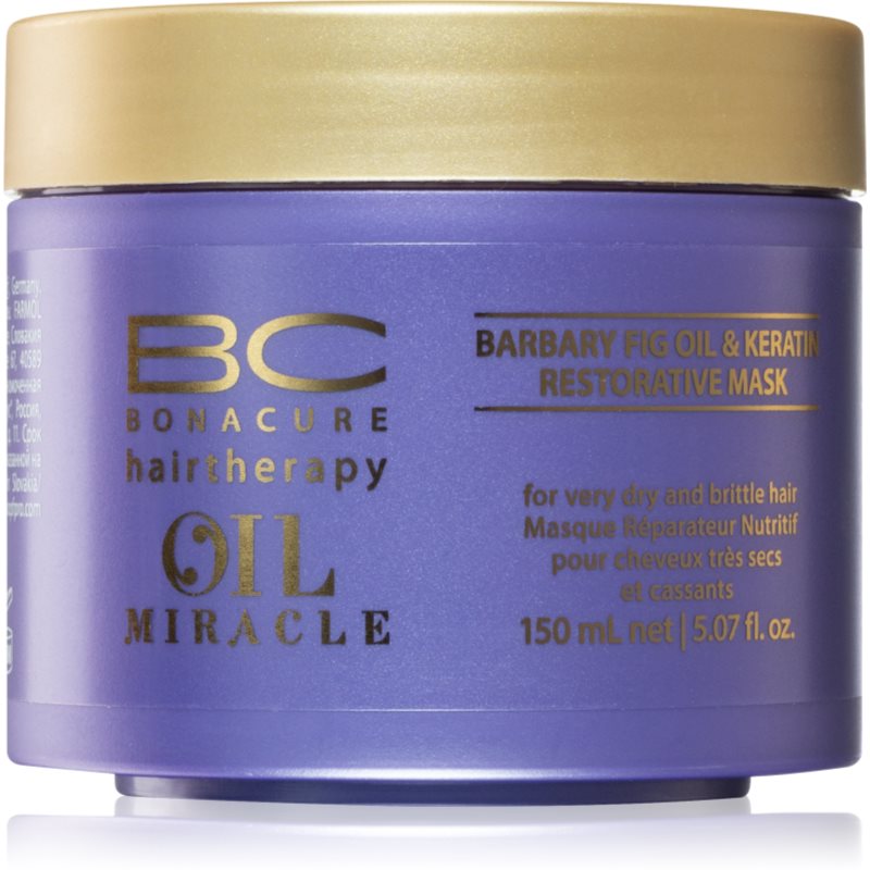 Schwarzkopf Professional BC Bonacure Oil Miracle Barbary Fig Oil maska na vlasy pro velmi suché a poškozené vlasy 150 ml