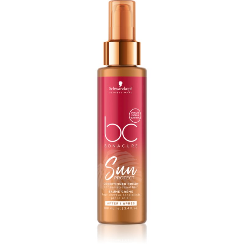 Schwarzkopf Professional BC Bonacure Sun Protect bezoplachový kondicionér pro vlasy namáhané chlórem, sluncem a slanou vodou 100 ml