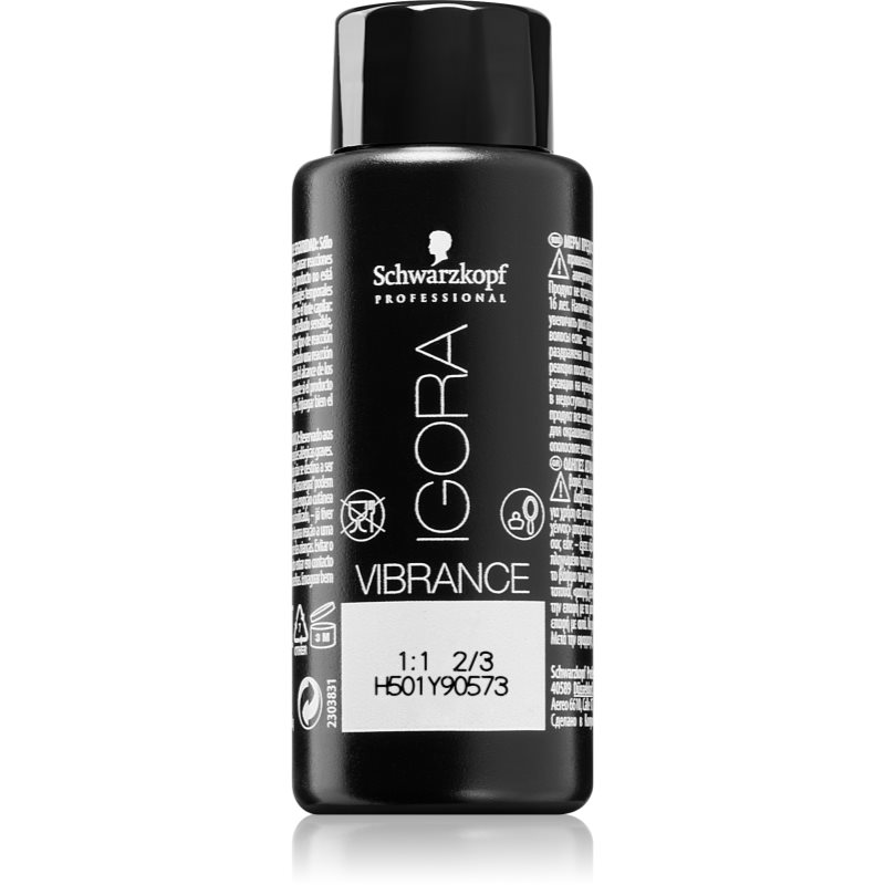 Schwarzkopf Professional IGORA New Vibrance полу-перманентна боя за коса цвят 6-16 60 мл.