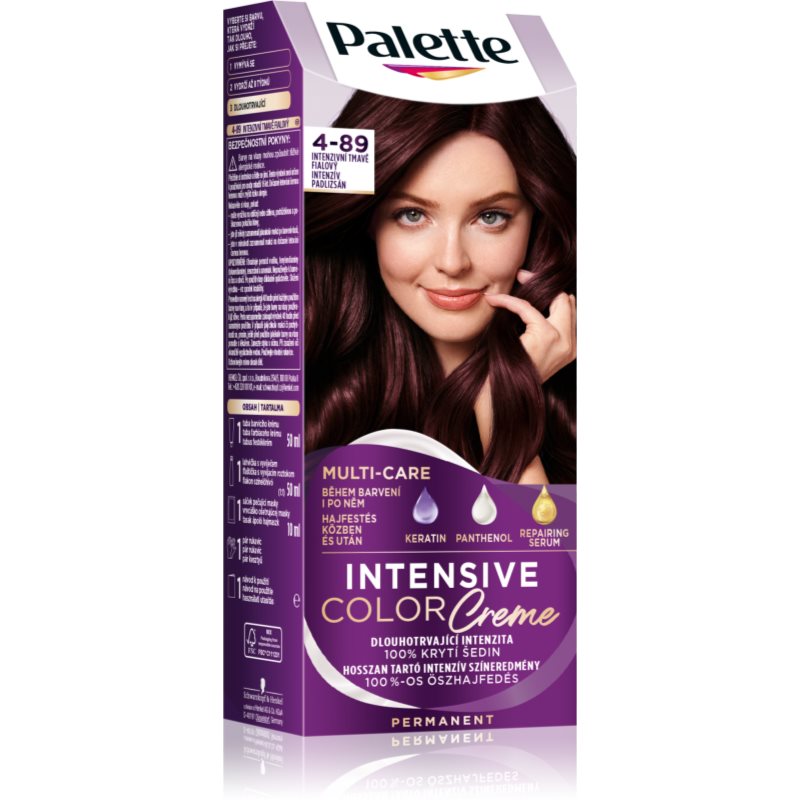 Schwarzkopf Palette Intensive Color боя за коса цвят 4-89 RFE3 Intensive Aubergine