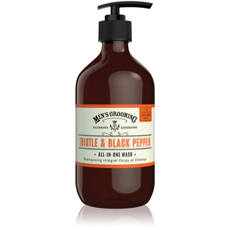 Scottish Fine Soaps Men’s Grooming Thistle & Black Pepper mycí gel na tělo a vlasy 500 ml Image