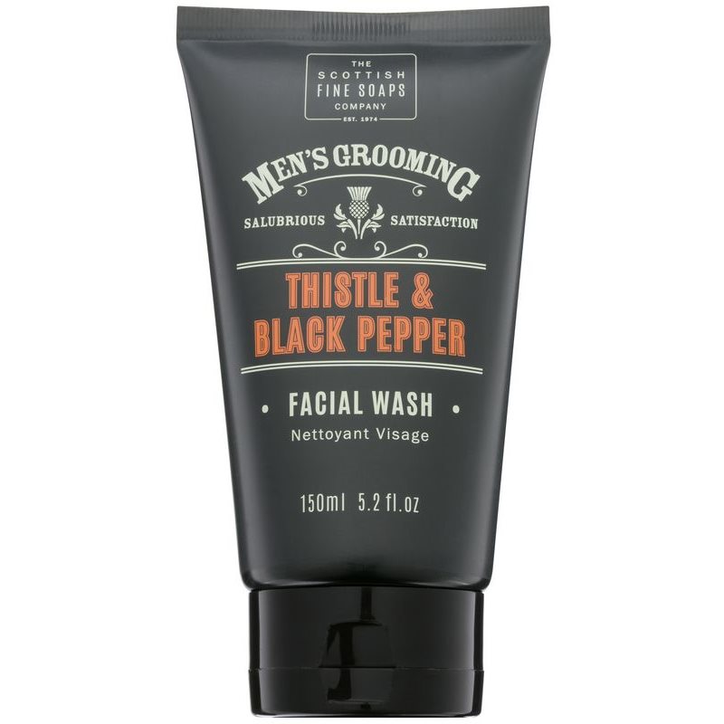 Scottish Fine Soaps Men’s Grooming Thistle & Black Pepper mycí gel na obličej 150 ml Image