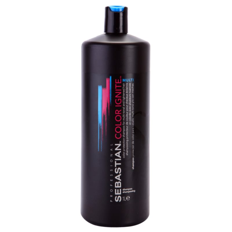 Sebastian Professional Color Ignite Multi šampon pro barvené, chemicky ošetřené a zesvětlené vlasy 1000 ml