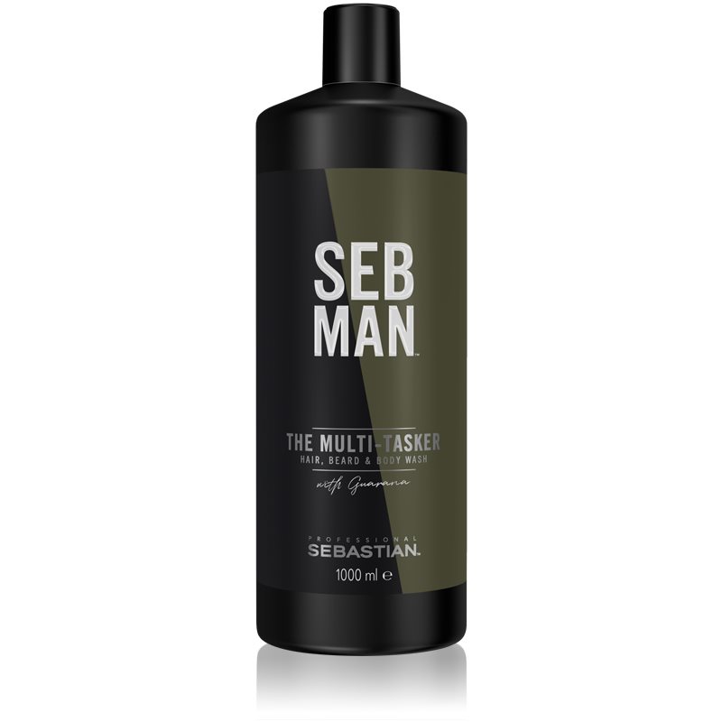 Sebastian Professional SEB MAN The Multi-tasker šampon na vlasy, vousy a tělo 1000 ml Image