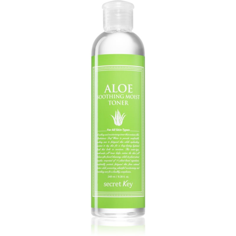 Secret Key Fresh Nature Aloe hydratační a zklidňující tonikum pro suchou pleť 248 ml Image