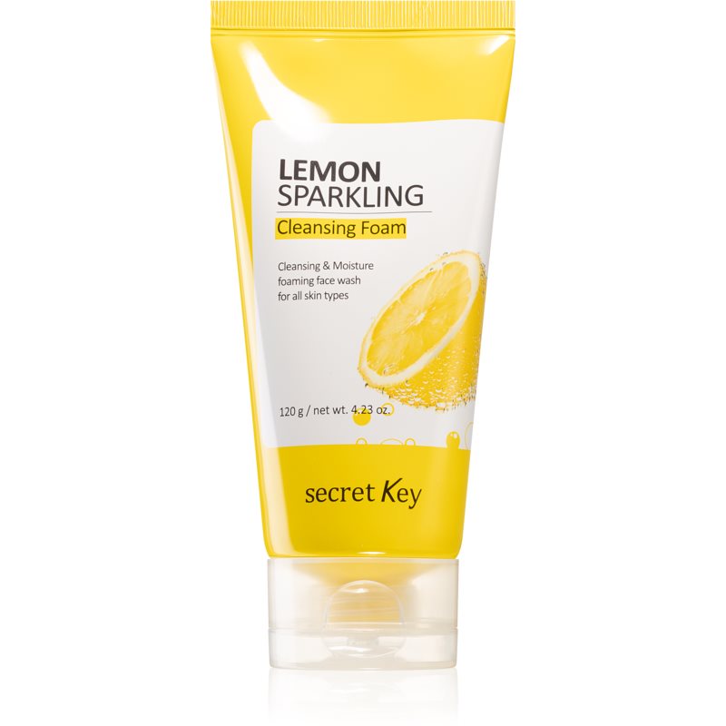 Secret Key Lemon Sparkling osvěžující čisticí pěna 120 ml