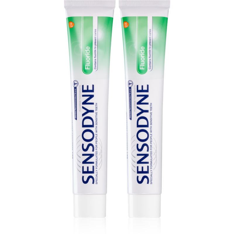Sensodyne Fluoride zubní pasta pro citlivé zuby 2x75 ml