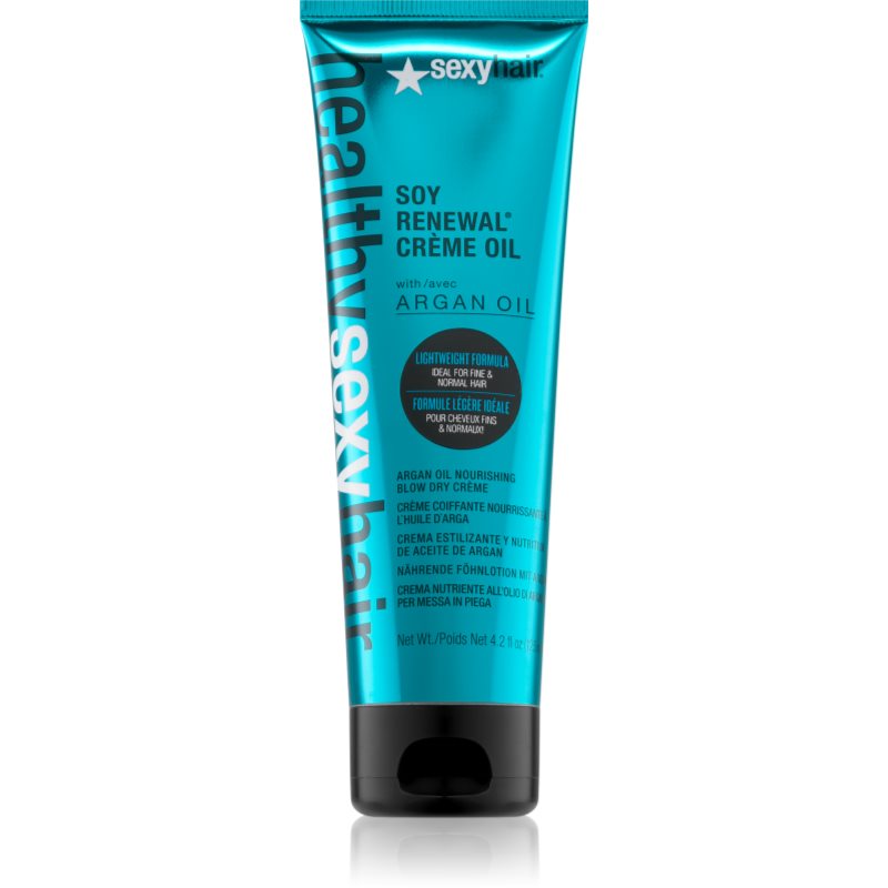 

Sexy Hair Healthy поживний крем-захист від дії високих температур для всіх типів волосся