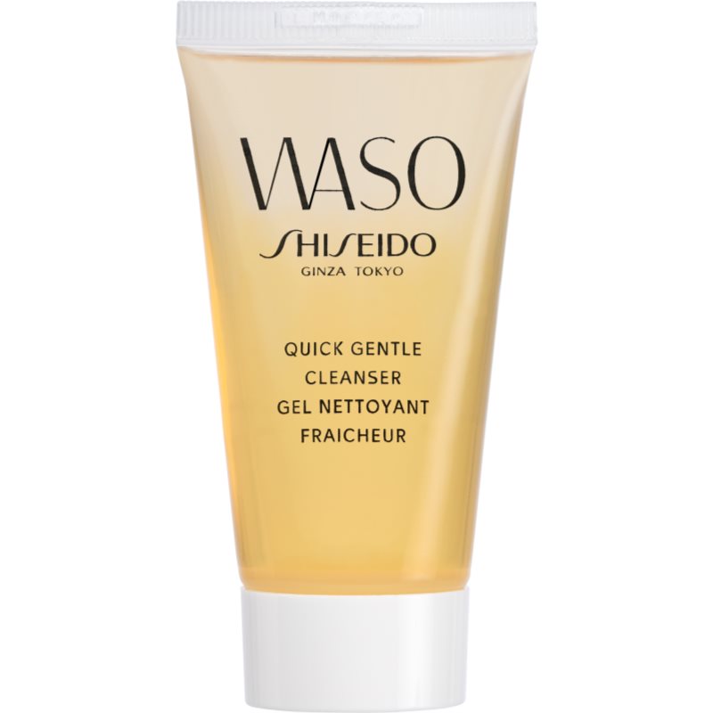 Shiseido Waso Quick Gentle Cleanser čisticí a odličovací gel bez alkoholu 30 ml Image
