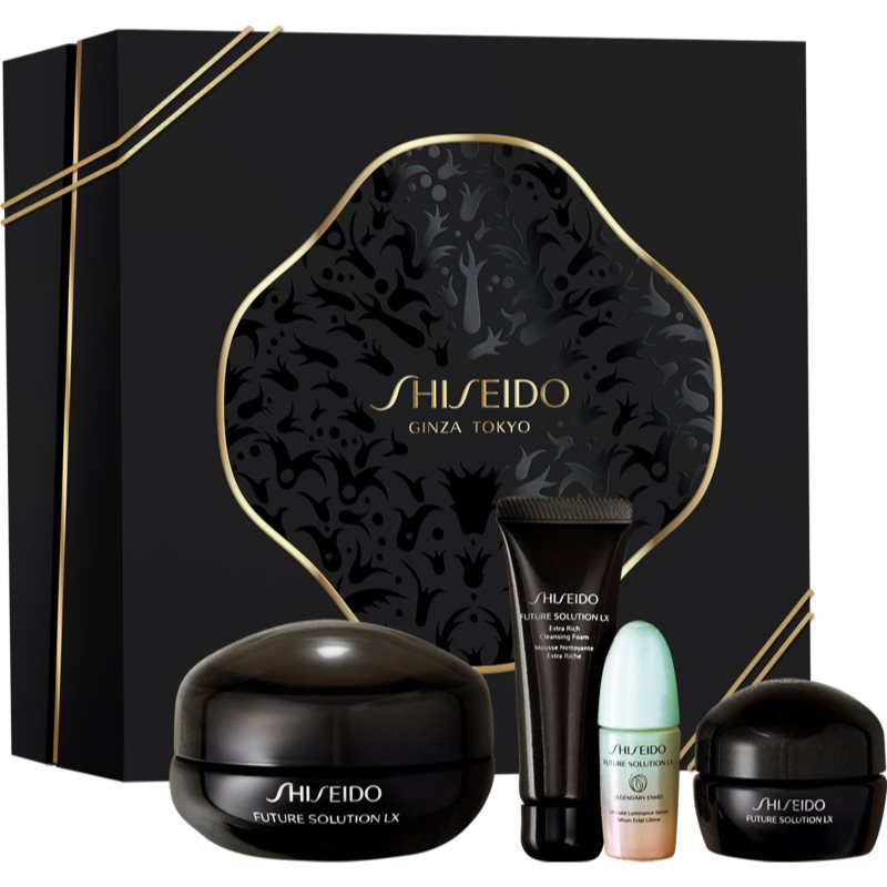 Shiseido Future Solution LX Eye and Lip Contour Regenerating Cream dárková sada I. pro ženy