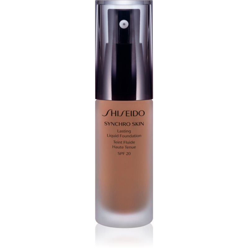 

Shiseido Makeup Synchro Skin Lasting Liquid Foundation стійкий тональний крем SPF 20 відтінок Rose 5
