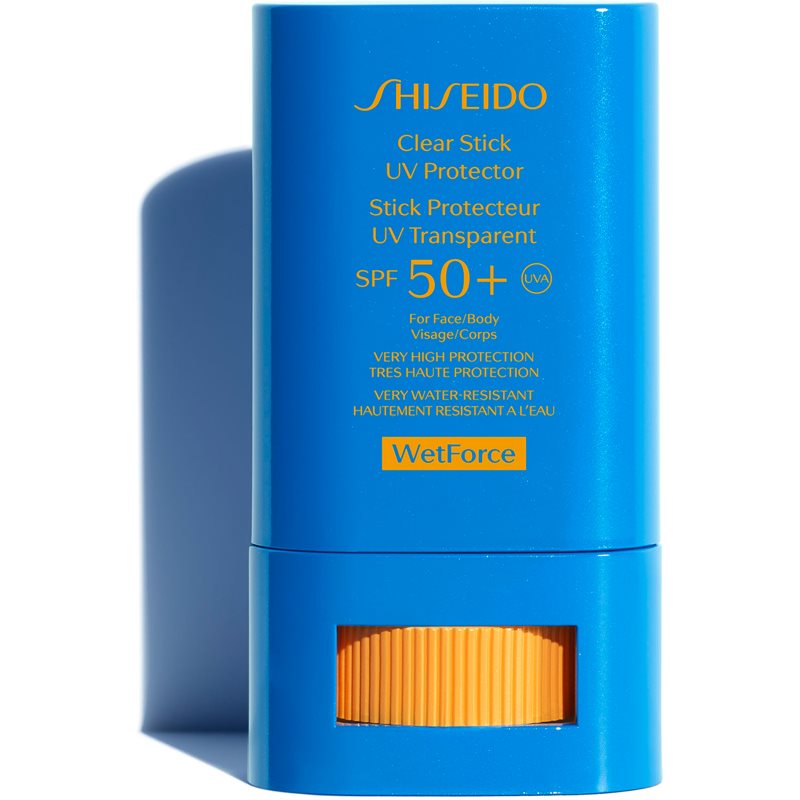Shiseido Sun Care Clear Stick UV Protector WetForce opalovací krém v tyčince SPF 50+ 15 ml Image