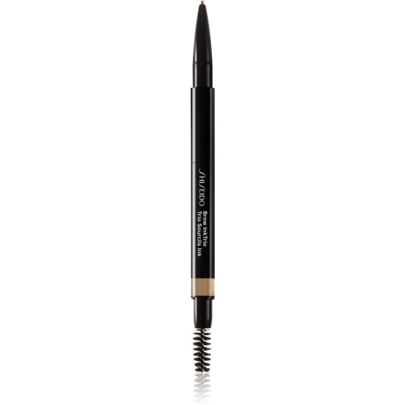 Shiseido Brow InkTrio tužka a pudr na obočí s aplikátorem odstín 02 Taupe 0,06 g