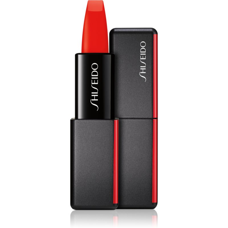 Shiseido ModernMatte Powder Lipstick matná pudrová rtěnka odstín 509 Flame (Geranium) 4 g Image