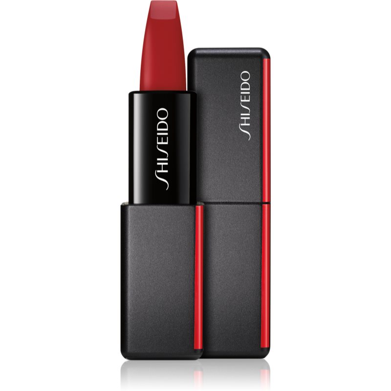 Shiseido ModernMatte Powder Lipstick matná pudrová rtěnka odstín 516 Exotic Red (Scarlet Red) 4 g Image
