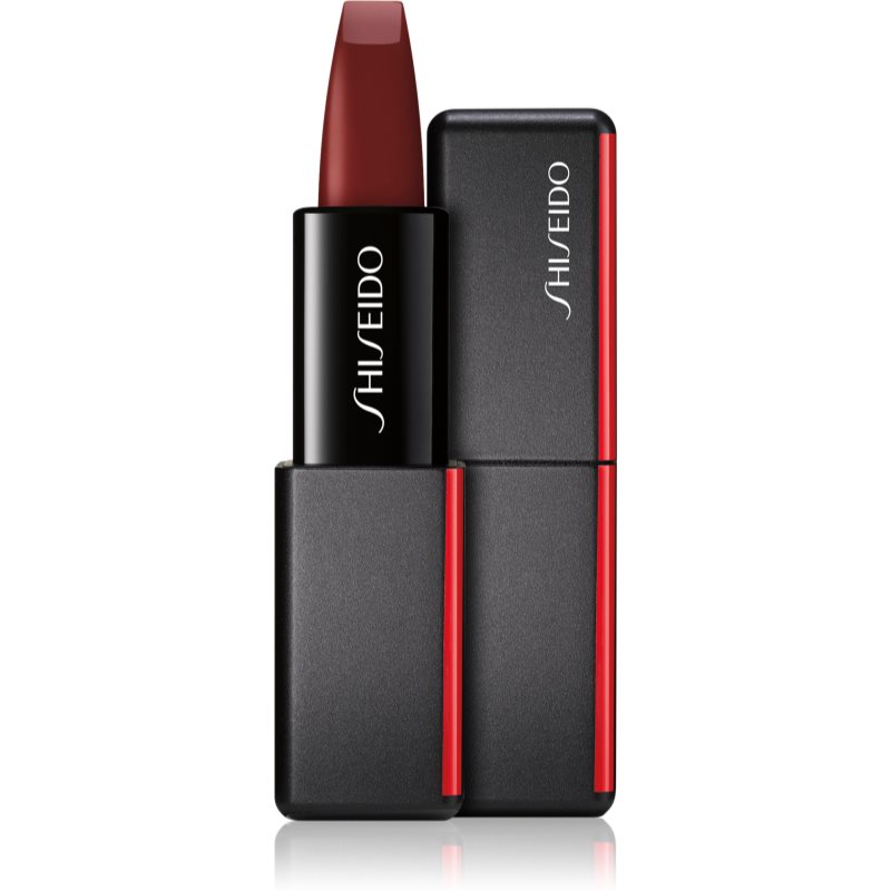Shiseido ModernMatte Powder Lipstick matná pudrová rtěnka odstín 521 Nocturnal (Brick Red) 4 g