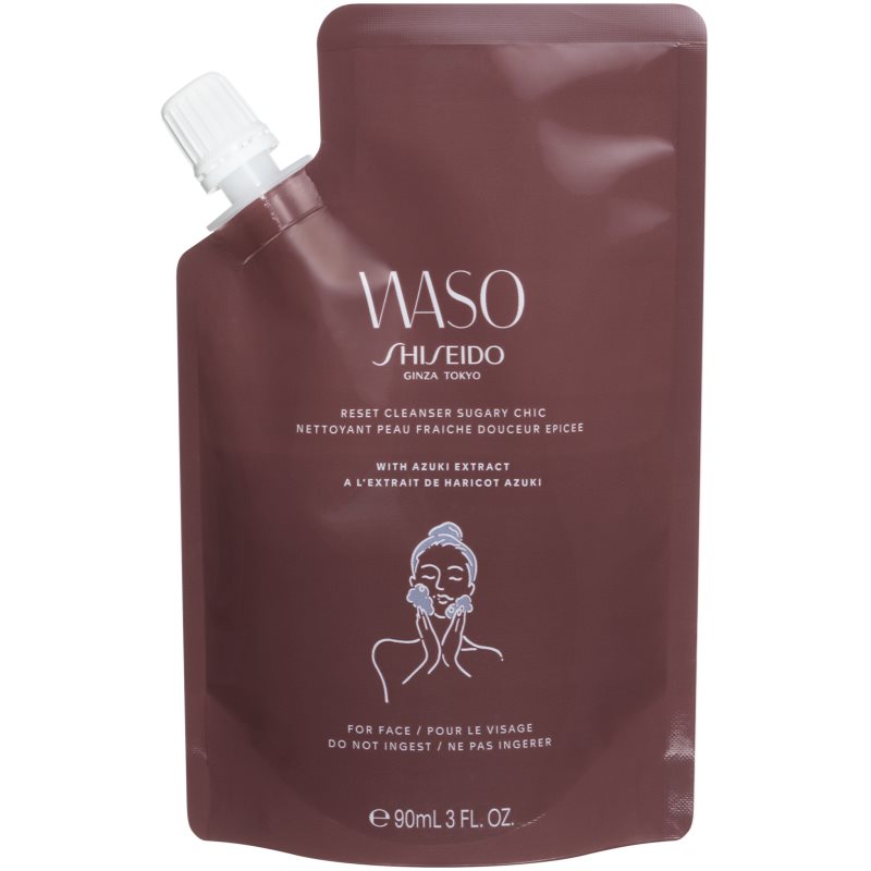 Shiseido Waso Reset Cleanser Sugary Chic čisticí pleťový gel s peelingovým efektem 90 ml Image