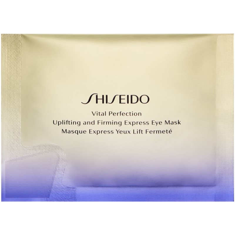 Shiseido Vital Perfection Uplifting & Firming Express Eye Mask liftingová a zpevňující maska na oční okolí 12 ks