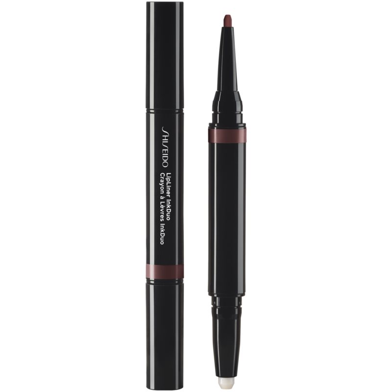 Shiseido LipLiner InkDuo rtěnka a konturovací tužka na rty s balzámem odstín 12 Espresso 1,1 g