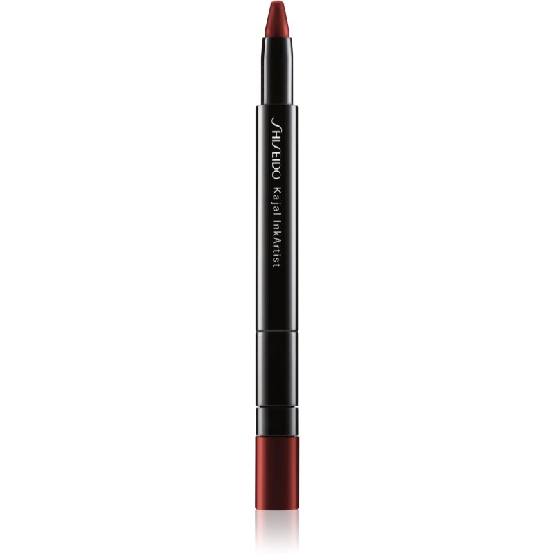 Shiseido Kajal InkArtist tužka na oči 4 v 1 odstín 04 Azuki Red (Crimson) 0,8 g