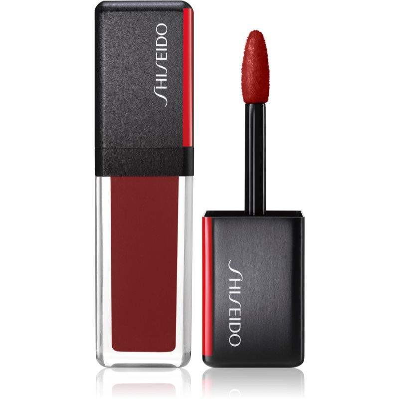 Shiseido LacquerInk LipShine tekutá rtěnka pro hydrataci a lesk odstín 307 Scarlet Glare 6 ml