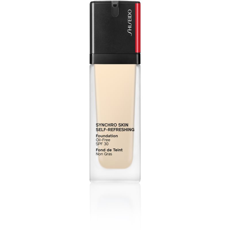 Shiseido Synchro Skin Self-Refreshing Foundation дълготраен фон дьо тен SPF 30 цвят 110 Alabaster 30 мл.