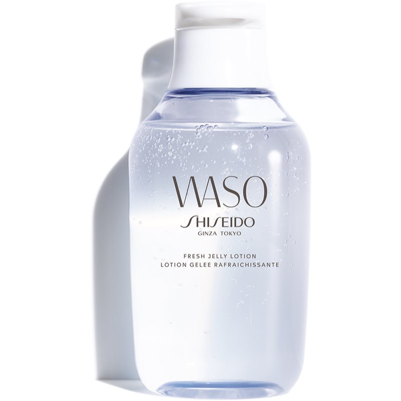 Shiseido Waso Fresh Jelly Lotion denní a noční péče bez alkoholu 150 ml