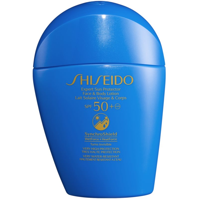 Shiseido Sun Care Expert Sun Protector Face & Body Lotion opalovací mléko na obličej a tělo SPF 50+ 50 ml Image