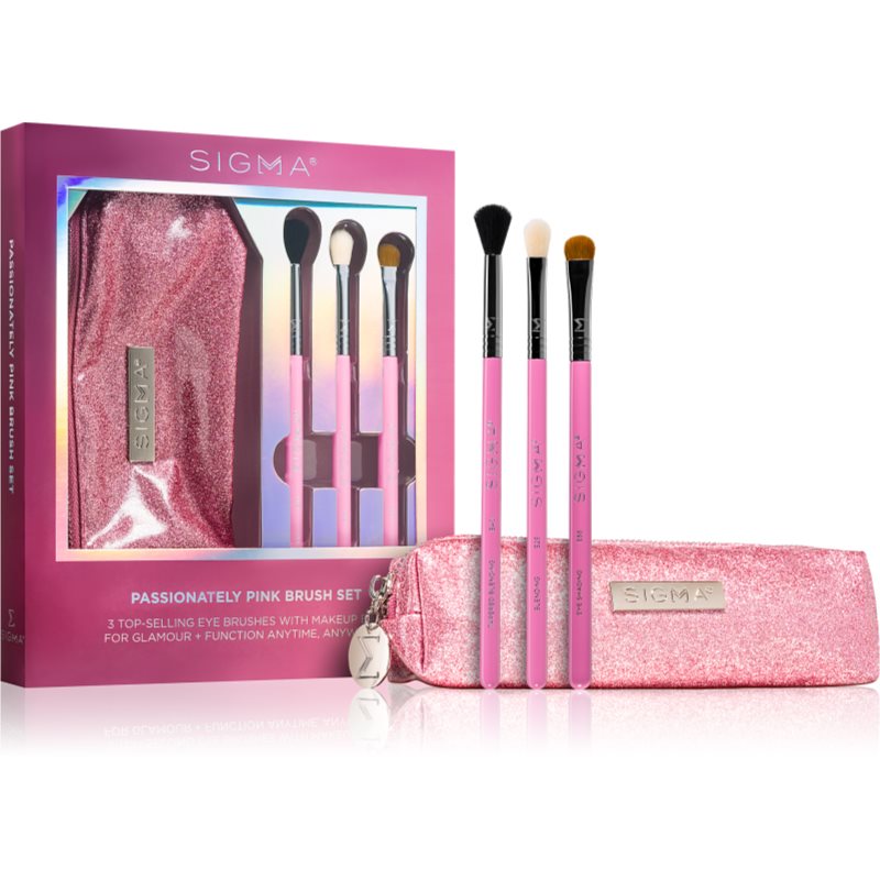 

Sigma Beauty Passionately Pink набір пензликів у футлярі