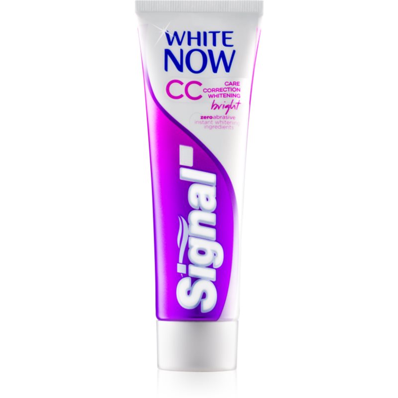 Signal White Now CC bělicí zubní pasta pro kompletní péči 75 ml