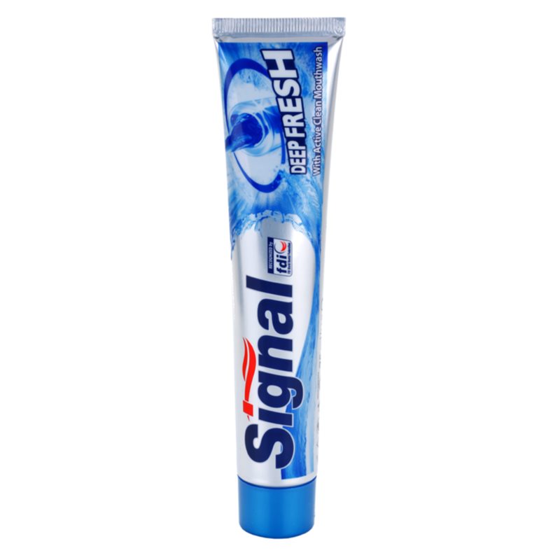 Signal Deep Fresh zubní pasta pro svěží dech příchuť Aqua Mint 75 ml Image