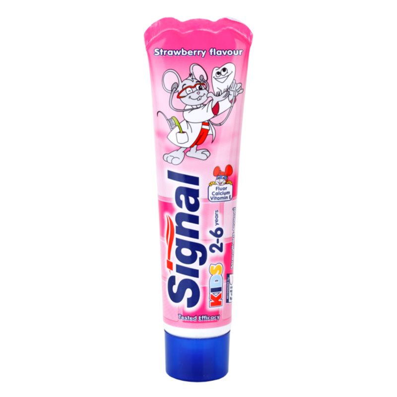 Signal Kids zubní pasta pro děti příchuť Strawberry Flavour (2-6) 50 ml