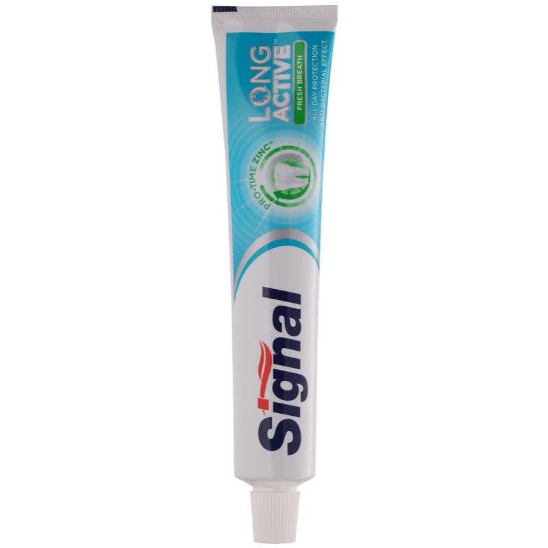 Signal Long Active Fresh Breath zubní pasta pro svěží dech 75 ml Image