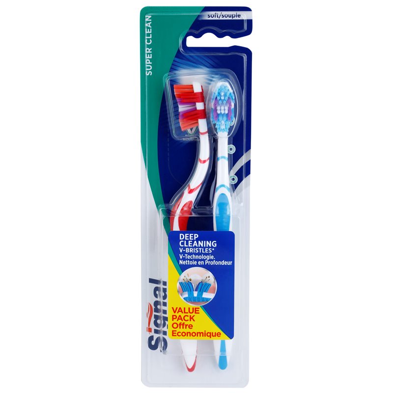 

Signal Super Clean зубні щіточки soft 2 шт