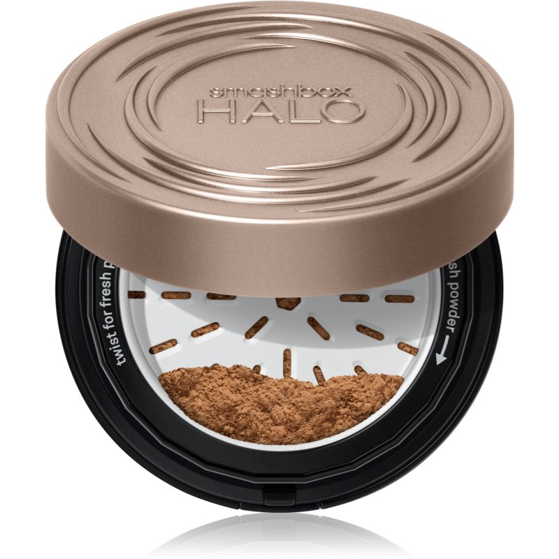 Smashbox Halo Fresh Perfecting Powder насипна пудра цвят Dark 10 гр.