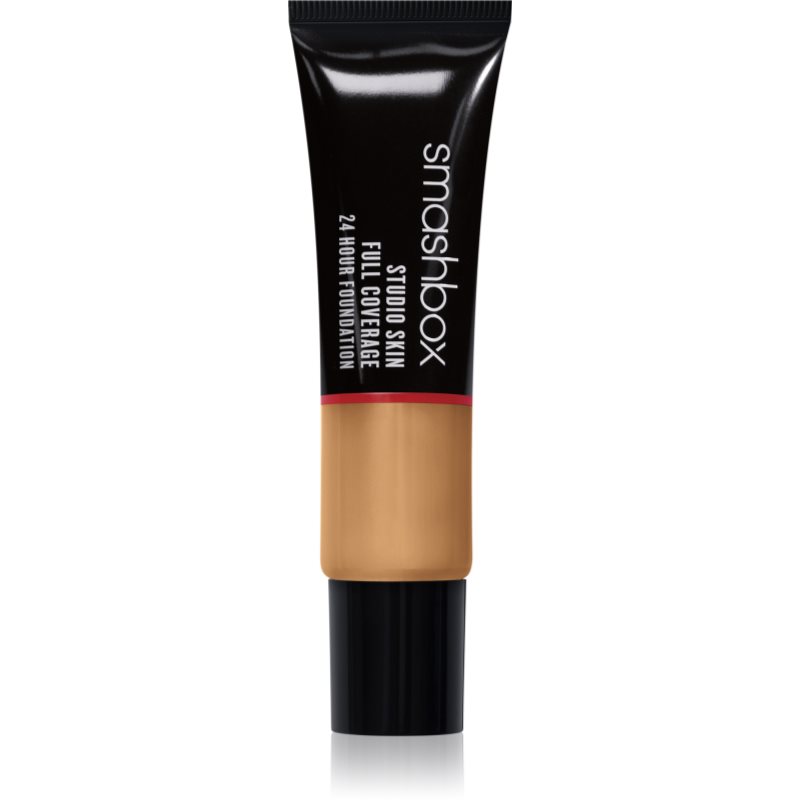 Smashbox Studio Skin Full Coverage 24 Hour Foundation високо покривен фон дьо тен цвят 3.05 Medium, Warm Golden 30 мл.