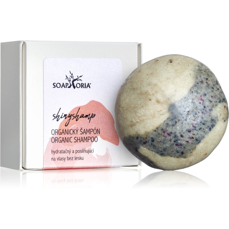 Soaphoria Shinyshamp organický tuhý šampon pro normální vlasy bez lesku 60 g