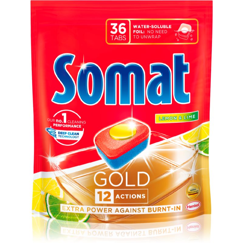 Somat Gold Lemon tablety do myčky 36 ks