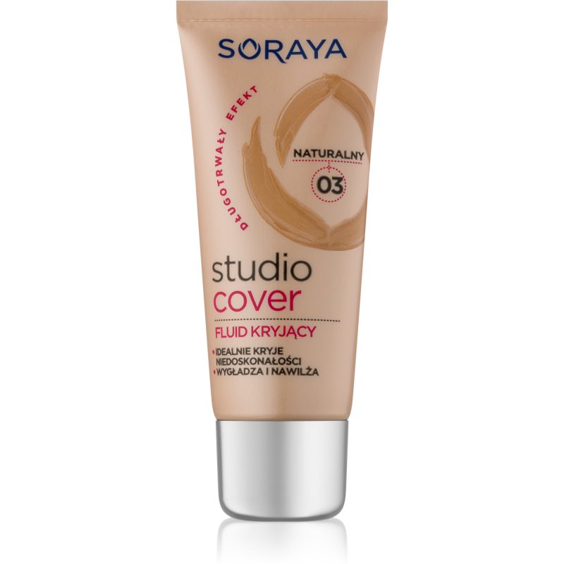 Soraya Studio Cover krycí make-up s vitamínem E odstín 03 Natural 30 ml Image