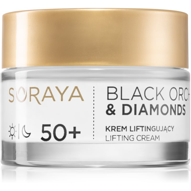 Soraya Black Orchid & Diamonds liftingový krém proti vráskám 50+ 50 ml Image