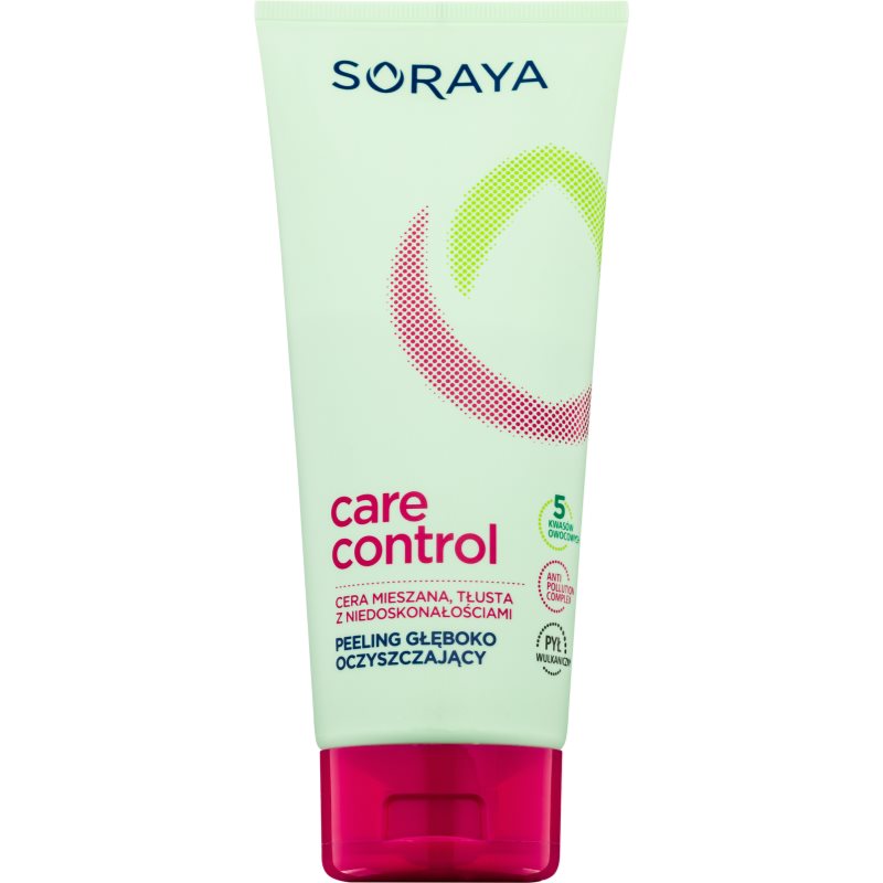 Soraya Care & Control čisticí gel, peeling a pleťová maska pro mastnou a smíšenou pleť 150 ml