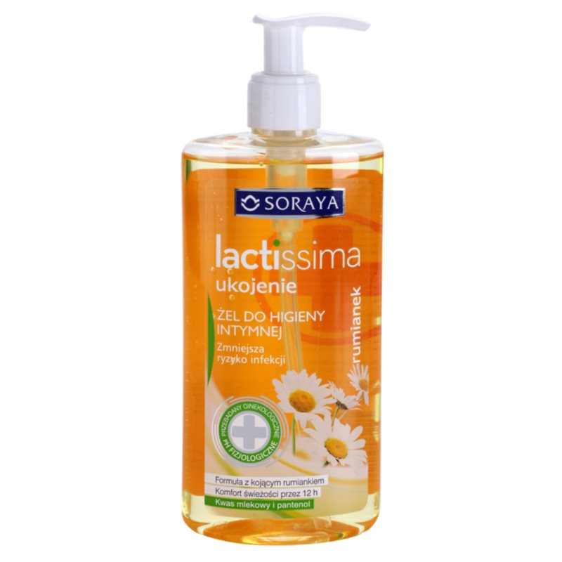 Soraya Lactissima zklidňující gel pro intimní hygienu heřmánek 300 ml Image