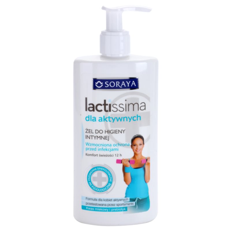 Soraya Lactissima gel na intimní hygienu pro aktivní ženy 300 ml