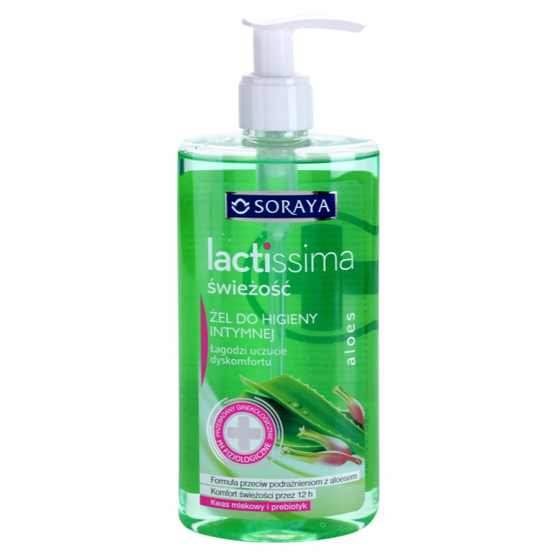 Soraya Lactissima svěží gel pro intimní hygienu aloe vera 300 ml Image