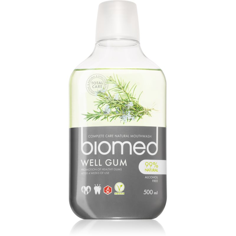 Splat Biomed Well Gum ústní voda pro podrážděné dásně s esenciálními oleji 500 ml